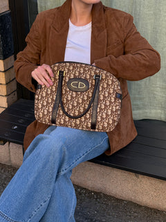 Dior Boston Bag - Brown