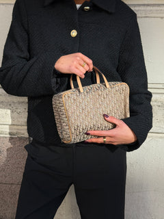 Dior Monogram Handbag - Beige