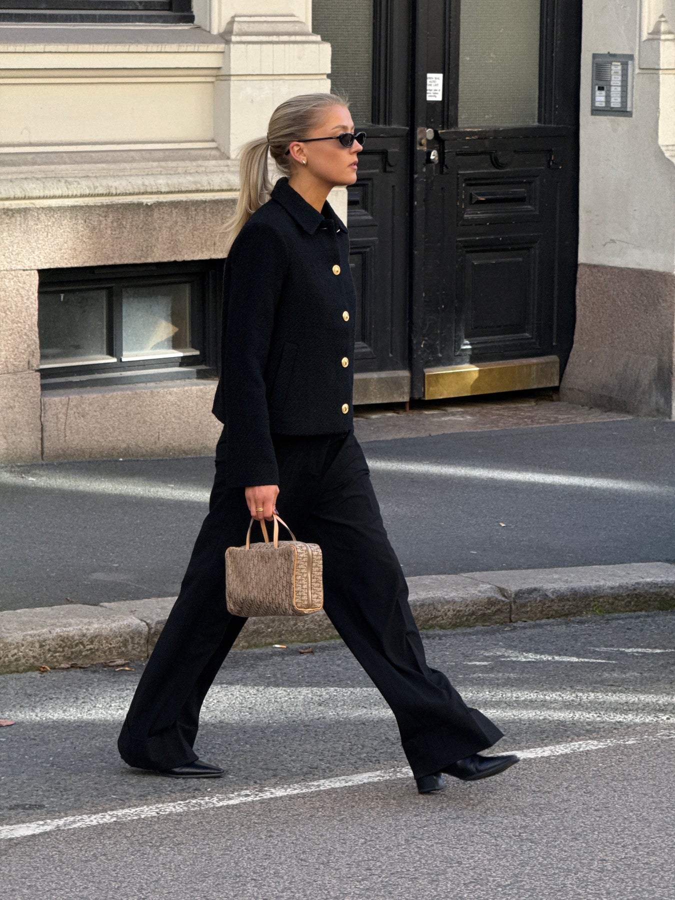 Dior Monogram Handbag - Beige
