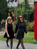Vinda Boucle Dress - Black