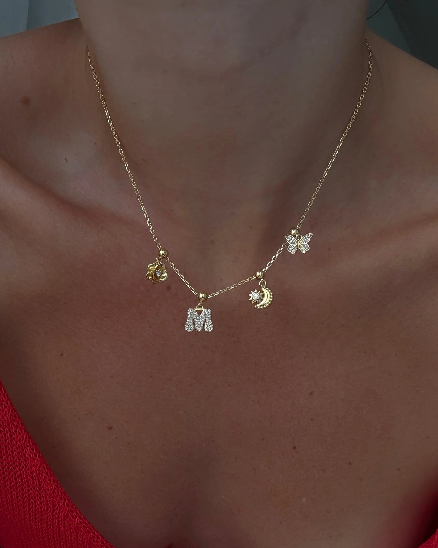 Butterfly Charm - Gold