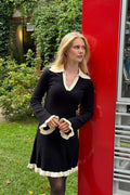 Marie Knitted Dress - Black