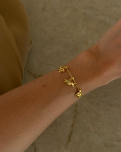 Bow Charm - Gold
