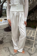 Fieic Pants - Off White Satin