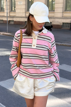 Isabelle Polo Jumper - Pink