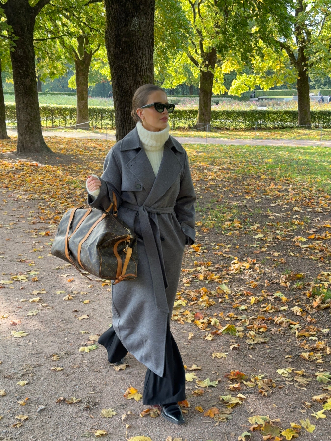 Louis Vuitton Keepall 50 Monogram Bag - Brown