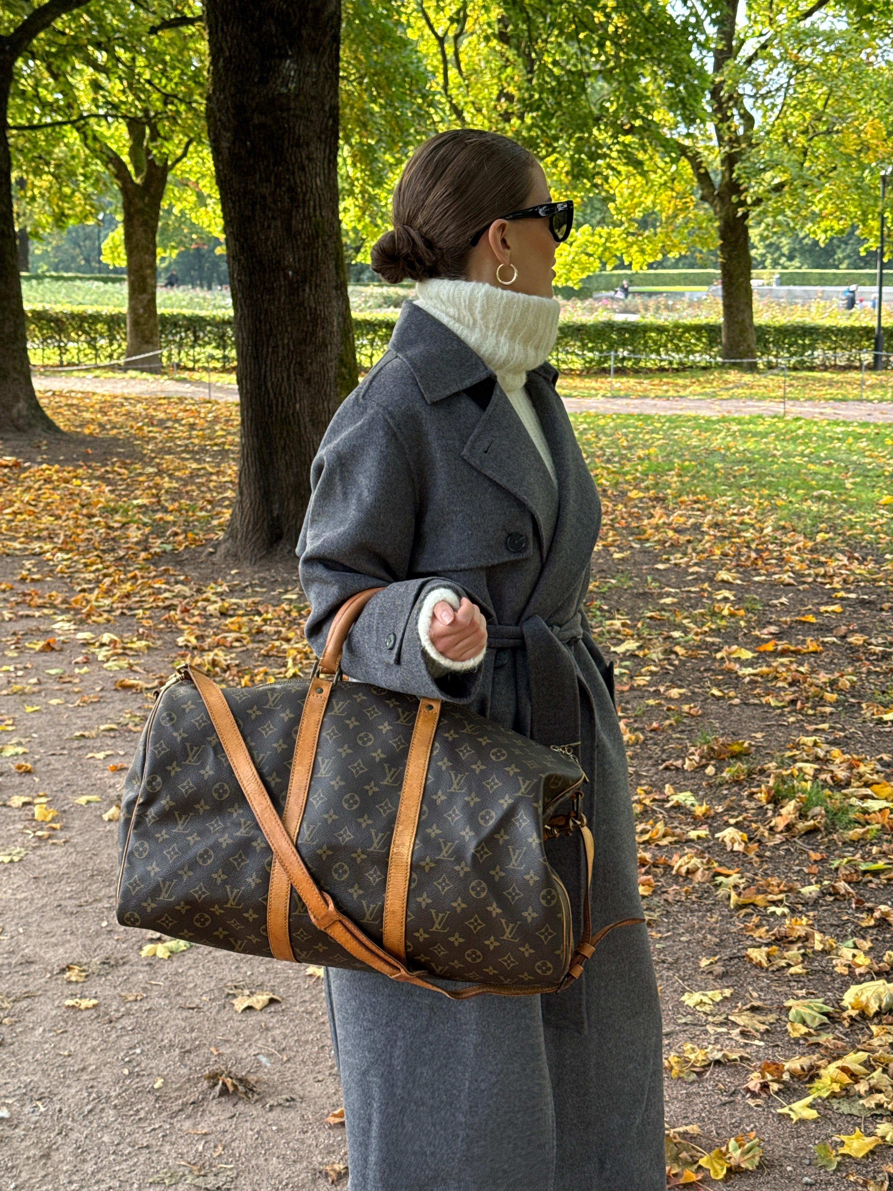 Louis Vuitton Keepall 50 Monogram Bag - Brown