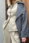 Kasundra Blazer - Oyster