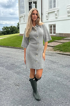 Oliviaic Knit Dress - Grey