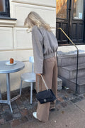 Sarahic Short Jacket - Brown Melange