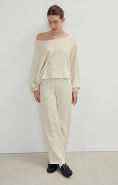Itonay Pants - Ecru Melange