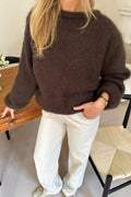 Idaic Pullover - Dark Brown