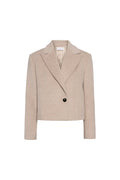Idalia Jacket - Light Sand Melange