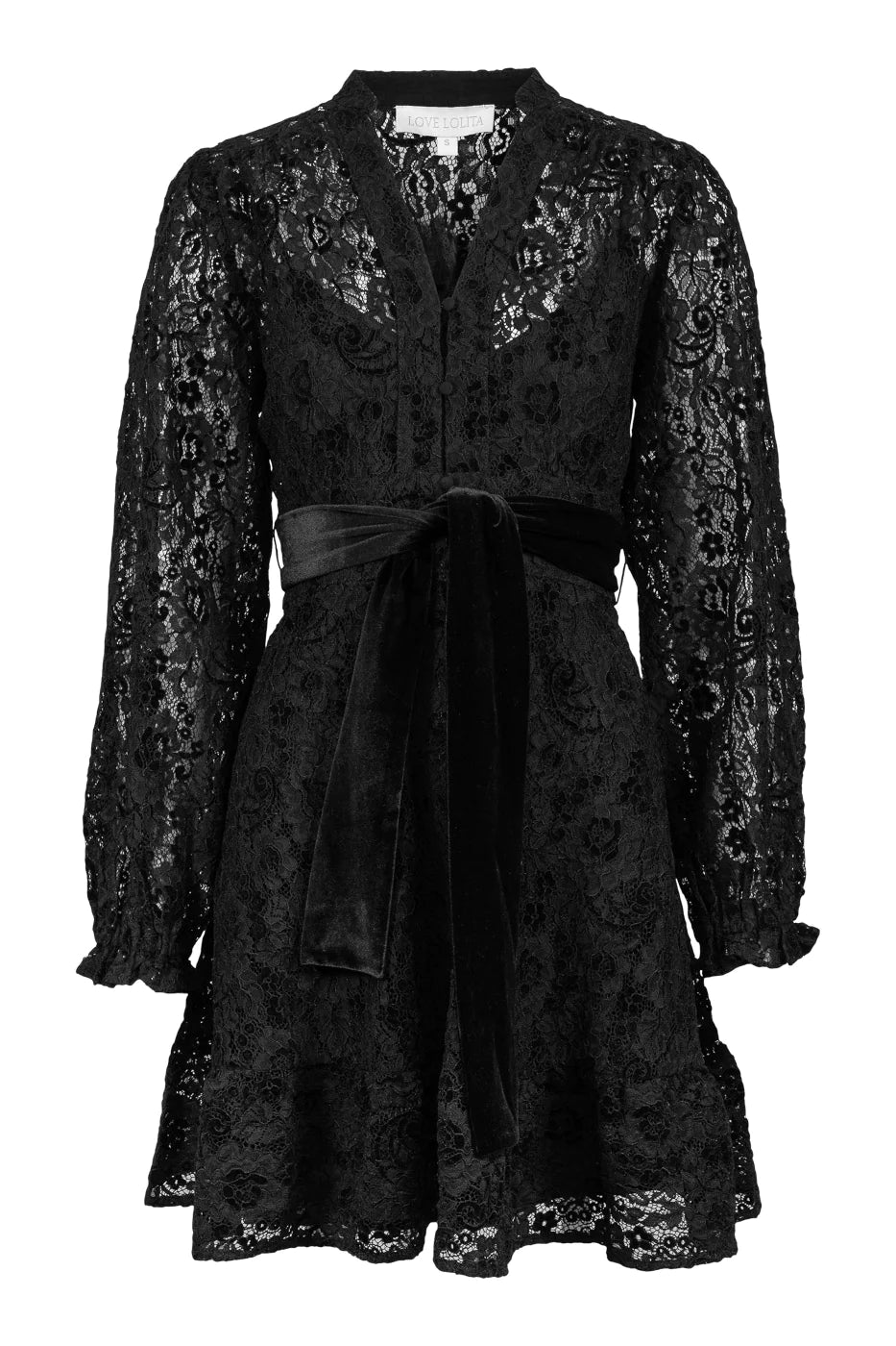 Inez Dress - Black Lace