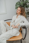 QuinIW Pant - Sommer Pinstripe