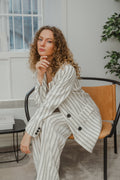 QuinIW Pant - Sommer Pinstripe