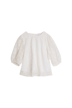 Isabel Embroidery - White