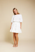Isabel Solid - White