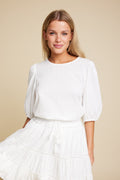 Hutton Solid - White