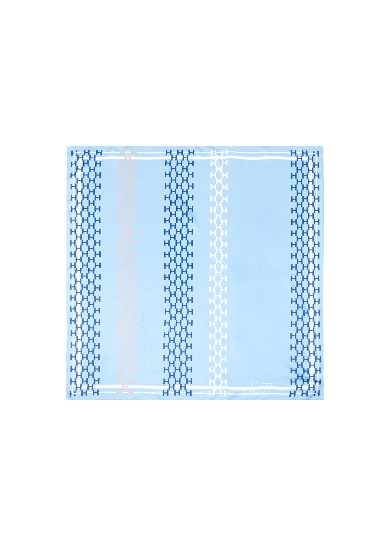 Isadora Silk Scarf Small - Skyway