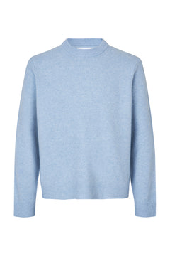 Isak Knit Sweater - Subdued Blue