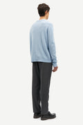 Isak Knit Sweater - Subdued Blue