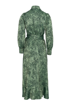 Iza Midi Dress - Green