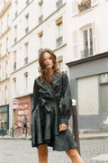 Iza Mini Dress - Black