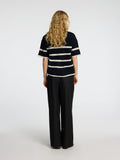 Maline-Liliana 2/4 Knit O-Neck Noos - Dark Sapphire Birch