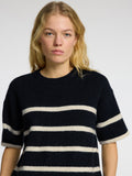 Maline-Liliana 2/4 Knit O-Neck Noos - Dark Sapphire Birch