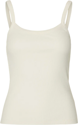 Celica Anna Strap Tank Top - Snow White
