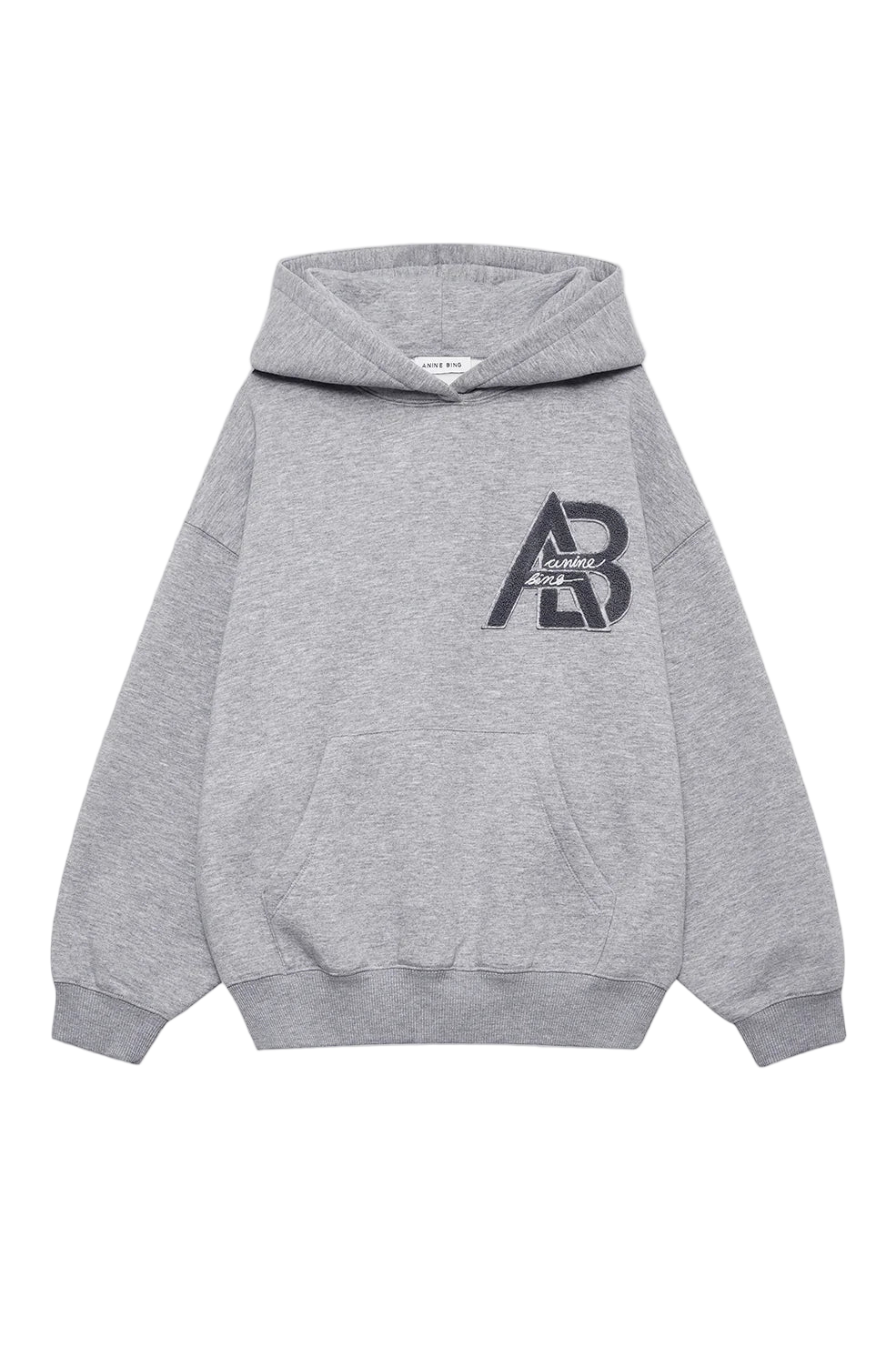 Jaci Hoodie Letterman - Medium Heather Grey