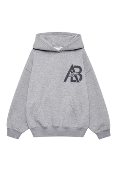 Jaci Hoodie Letterman - Medium Heather Grey