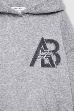 Jaci Hoodie Letterman - Medium Heather Grey