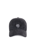Jeremy Baseball Cap - Washed Smoke Grey