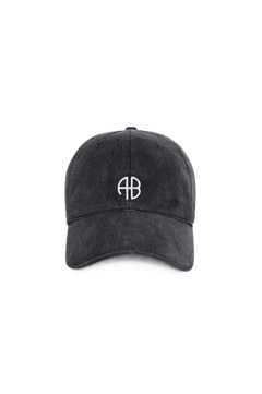 Jeremy Baseball Cap - Washed Smoke Grey