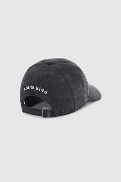 Jeremy Baseball Cap - Washed Smoke Grey
