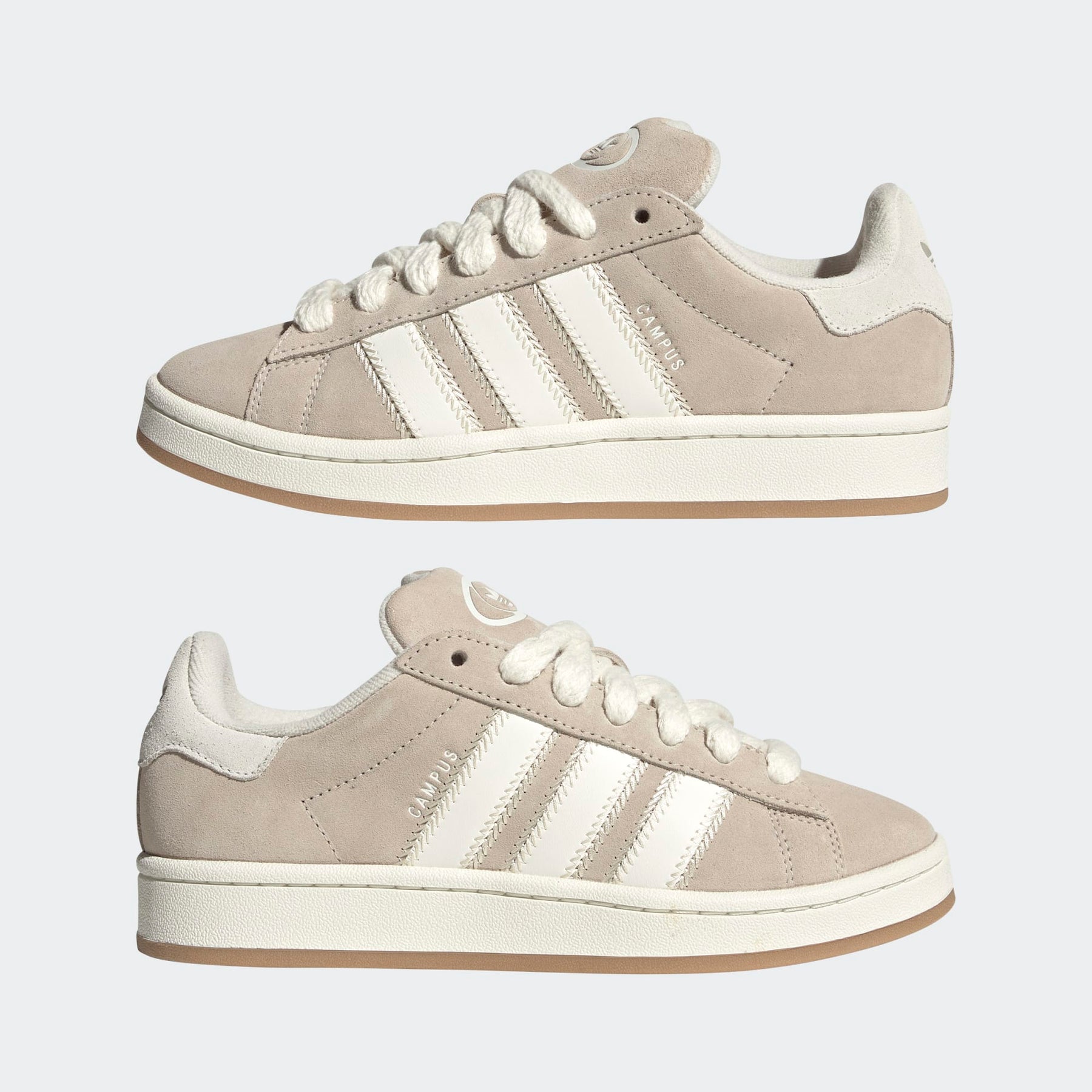 Adidas - Sko - Campus 00S W - Wonder Beige/Cloud White - Villoid Adidas - Sko - Campus 00S W - Wonder Beige/Cloud White - Villoid