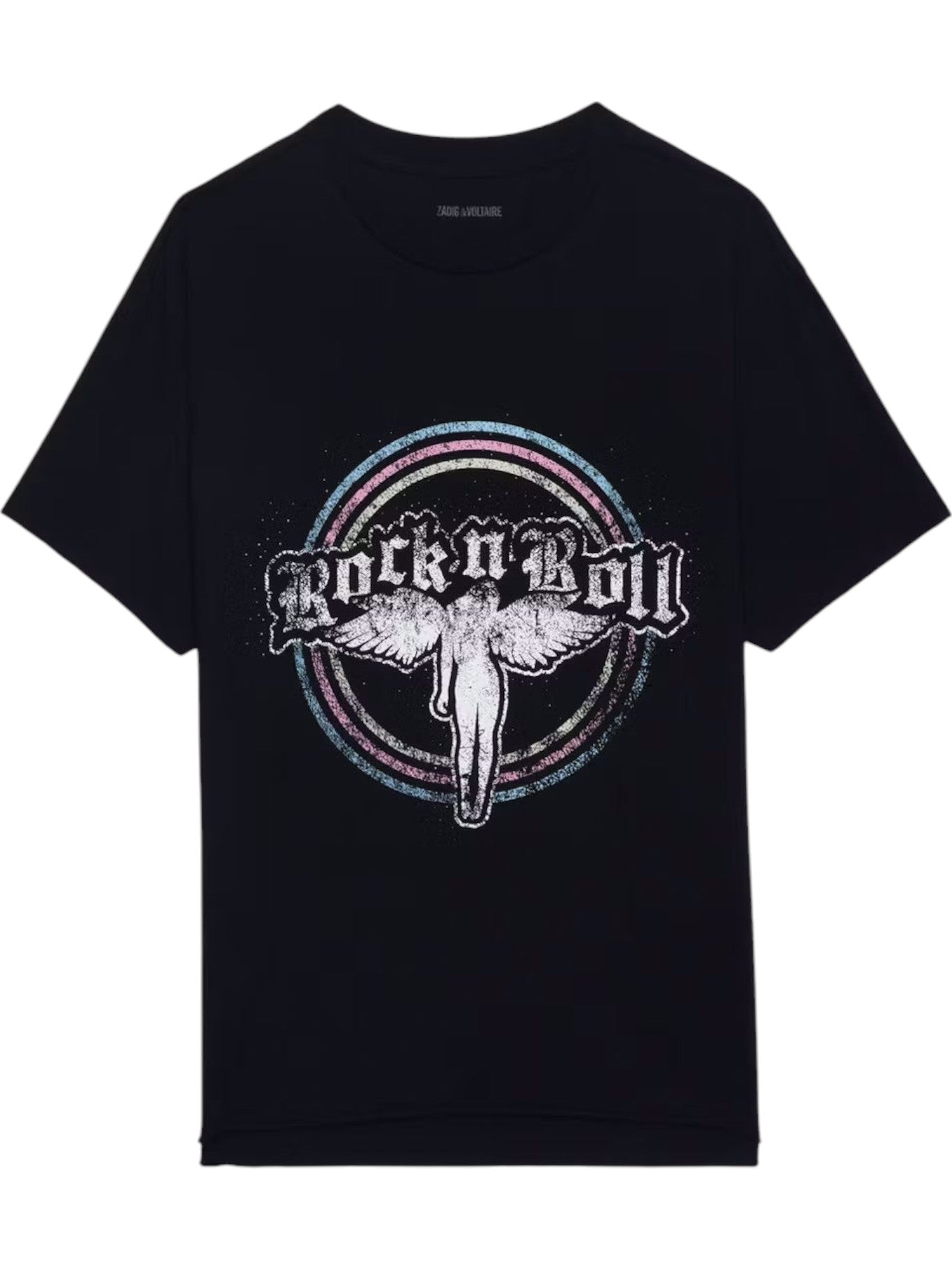 Zadig & Voltaire - T-skjorter & topper - Tommer Hc Fallen Angel Strass ...