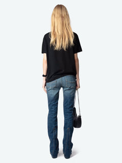 Tommer Hc Fallen Angel Strass - Black