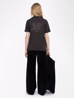 Edwin Hc Concert Wild Strass - Dark Chocolate