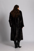 Angela Faux Fur Coat - Brown
