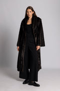 Angela Faux Fur Coat - Brown