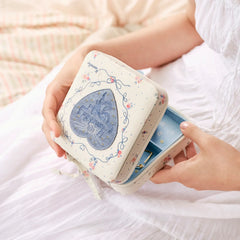 Amelia Jewelry Box - Sky Blue