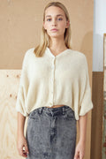 Johanna Knit Cardigan - Sand