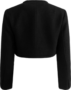 Settle Tweed Jacket - Black
