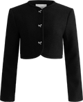Settle Tweed Jacket - Black