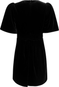 Bow-Behave Mini Dress - Black