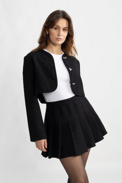 Settle Tweed Jacket - Black