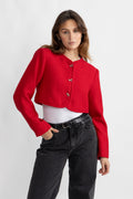 Settle Tweed Jacket - Red